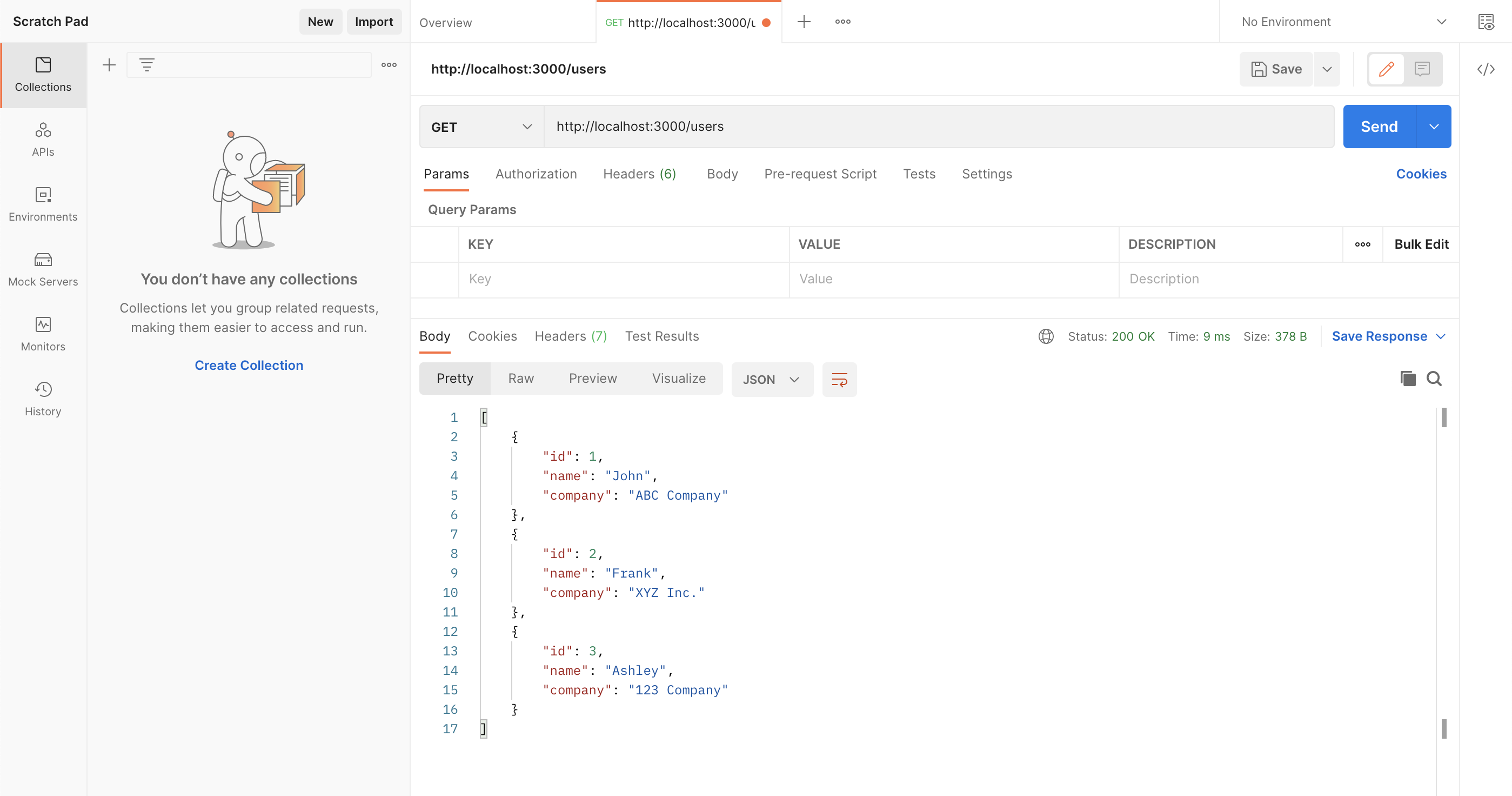 Postman Test