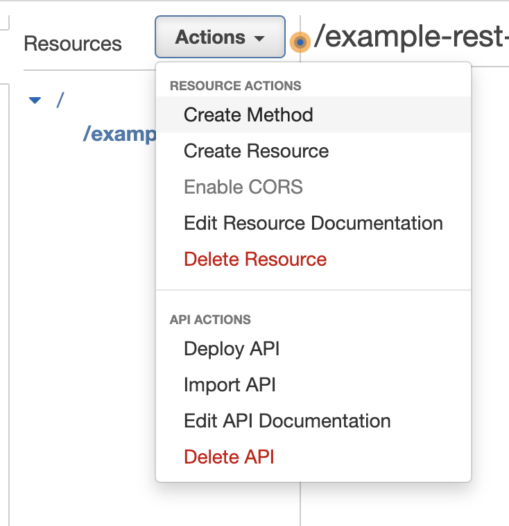 Create Resource