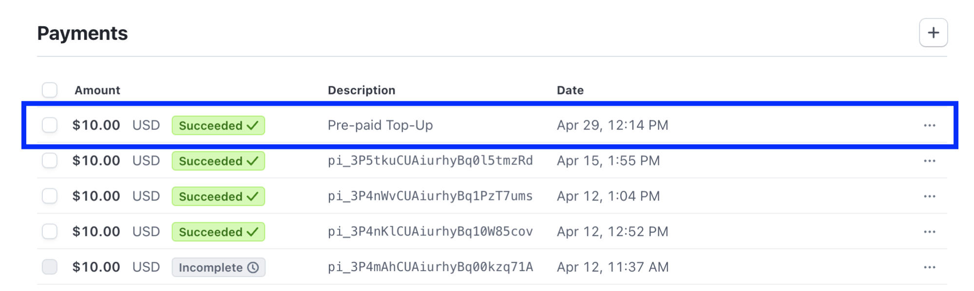 Payment Processed