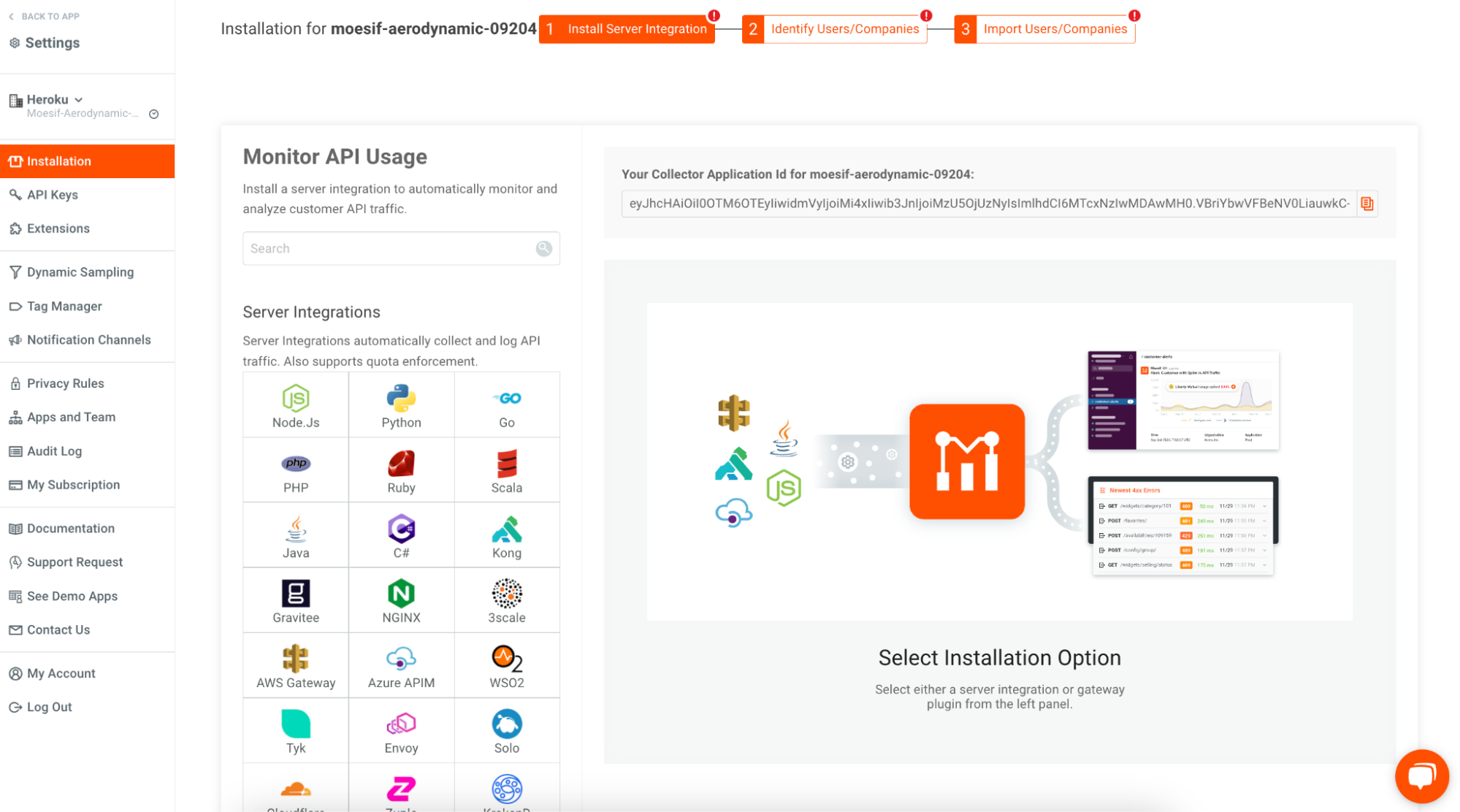 Moesif Onboarding