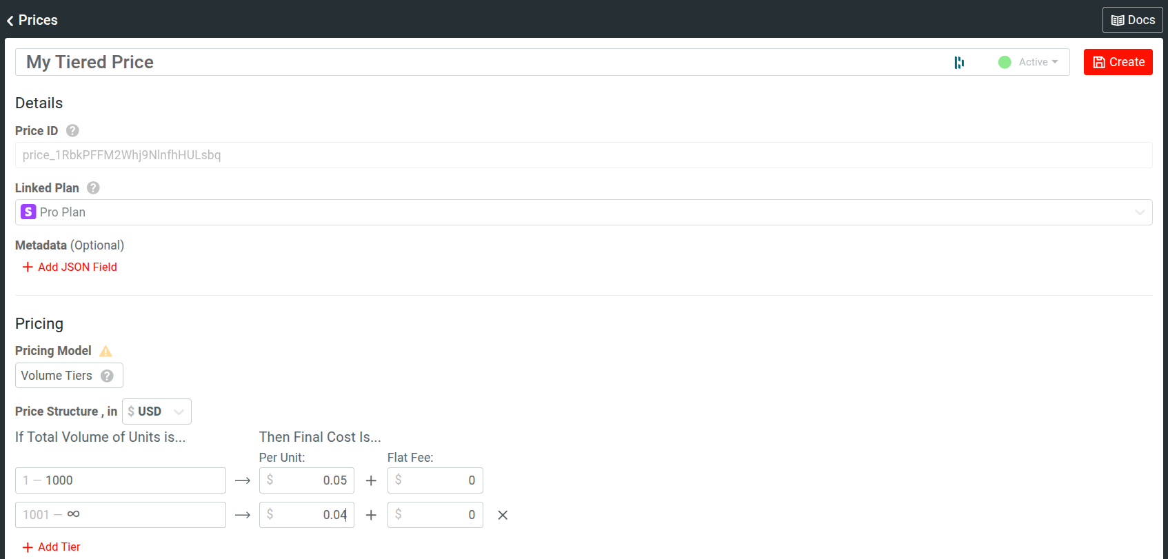 Paid Plan Setup