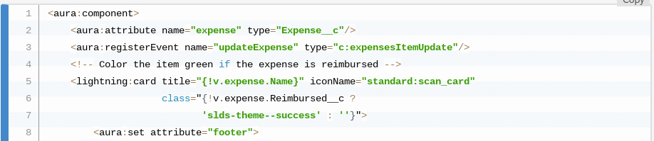 XML markup