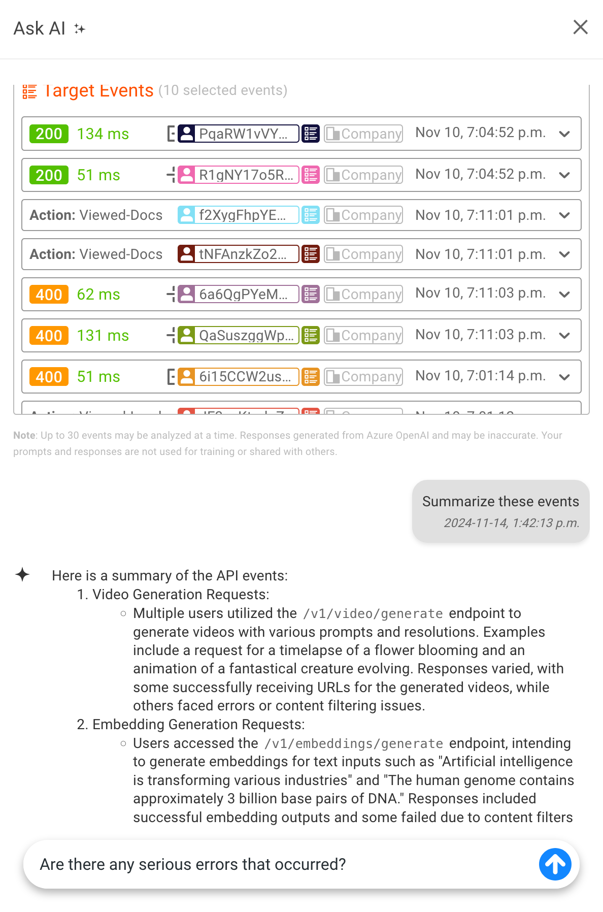 AI Explain Summary