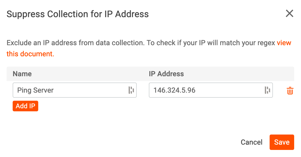 IP Settings